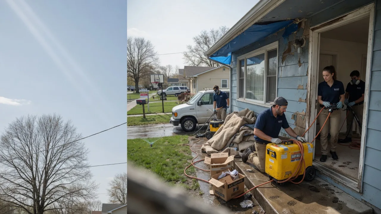 Basement Flood Cleanup in Upham, ND near me